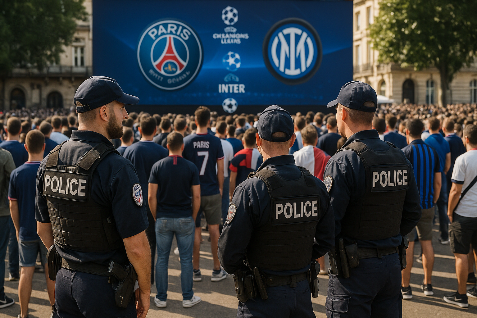 You are currently viewing Sécurité : la France prépare la finale PSG-Inter Milan