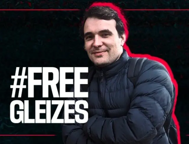 Christophe Gleizes. Photo : @RSF 