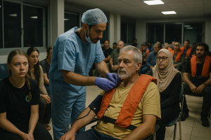 Lire la suite à propos de l’article Gaza : après l’interception du voilier Madleen, les passagers encore injoignables 19 heures plus tard