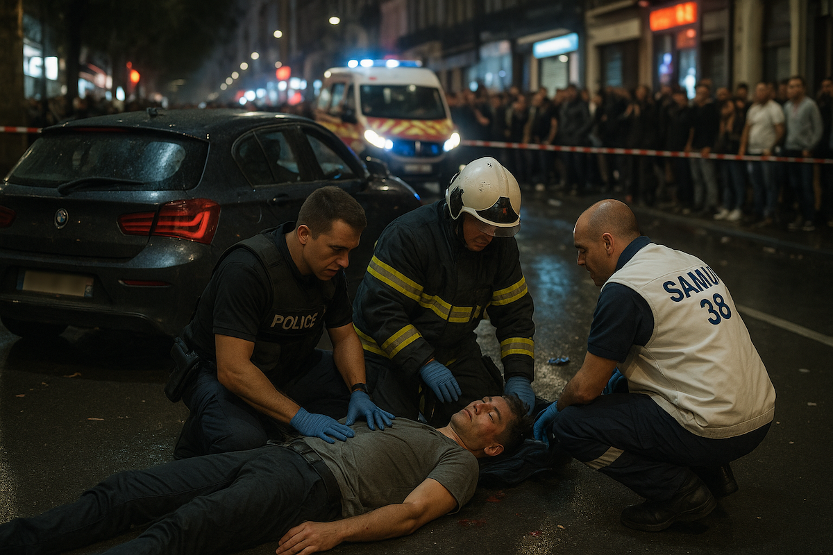 You are currently viewing Grenoble : une voiture fonce dans la foule après la victoire du PSG