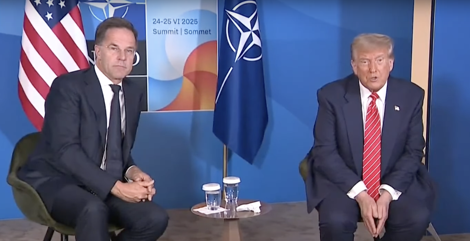 You are currently viewing La Haye : Trump et Rutte confirment leur intention d’augmenter les dépenses militaires de l’OTAN à 5 % du PIB des pays membres