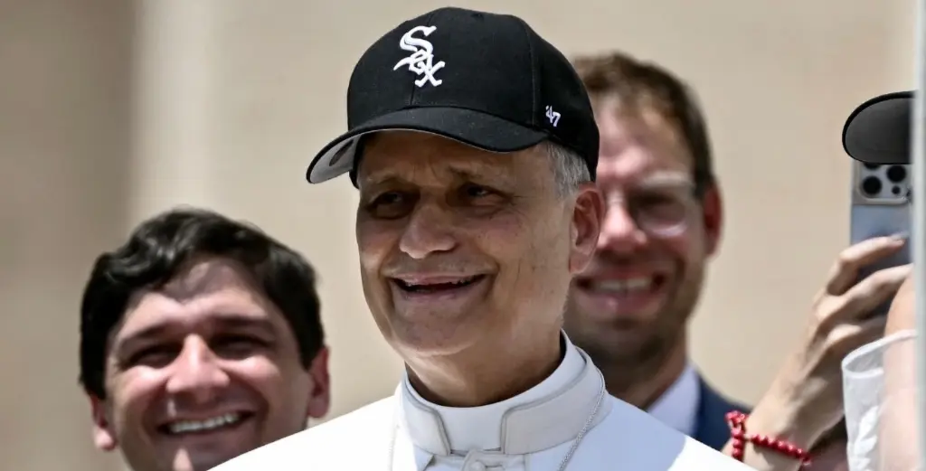 Léon XIV. Photo : Compte x des Chicago White Sox.