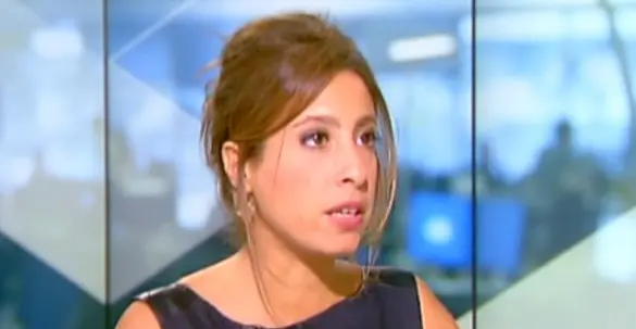 Léa Salamé. Image : Capture d'écran France Télévision. 