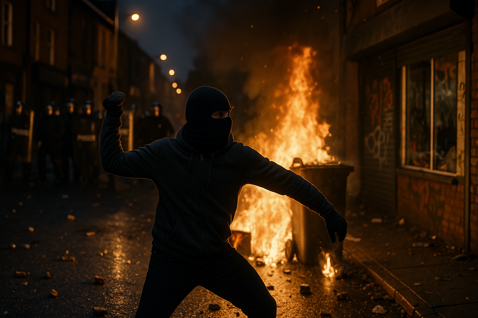 Cette image a été générée à l’aide d’une intelligence artificielle. Elle ne constitue pas une photographie réelle de la scène ou de la personne représentée.