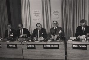 Lire la suite à propos de l’article Les liens de Raymond Barre avec le Forum économique mondial et le groupe Bildrberg