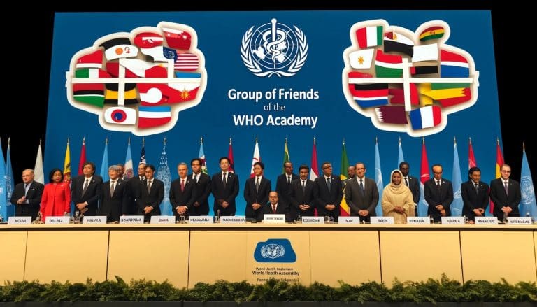 Lire la suite à propos de l’article Lancement du Groupe des amis de l&rsquo;Académie de l’OMS en marge de l&rsquo;Assemblée mondiale de la Santé