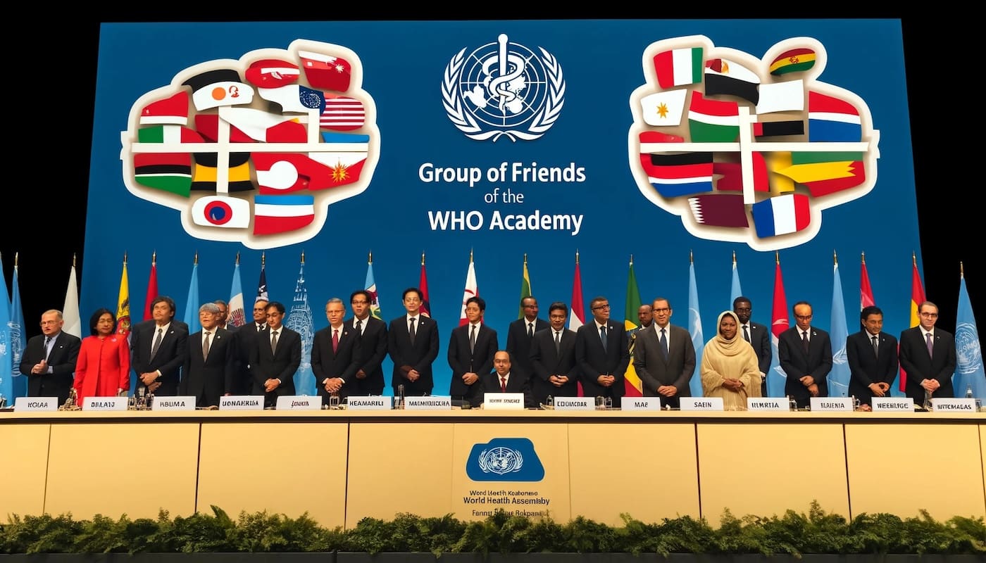 You are currently viewing Lancement du Groupe des amis de l&rsquo;Académie de l’OMS en marge de l&rsquo;Assemblée mondiale de la Santé