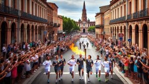 Lire la suite à propos de l’article Toulouse : La flamme Olympique arrive dans la ville rose !