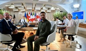 Lire la suite à propos de l’article Les dirigeants du G7 accordent un prêt de 50 milliards de dollars pour armer l&rsquo;Ukraine