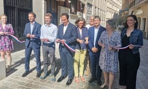 Lire la suite à propos de l’article Lyon : L&rsquo;inauguration de la Rue Port-du-Temple symbole de la persistance des Illuminés de Bavière ?