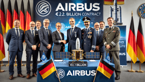 Lire la suite à propos de l’article Airbus scelle un contrat de 2,1 Milliards d&rsquo;Euros avec l’armée allemande pour des satellites militaires 