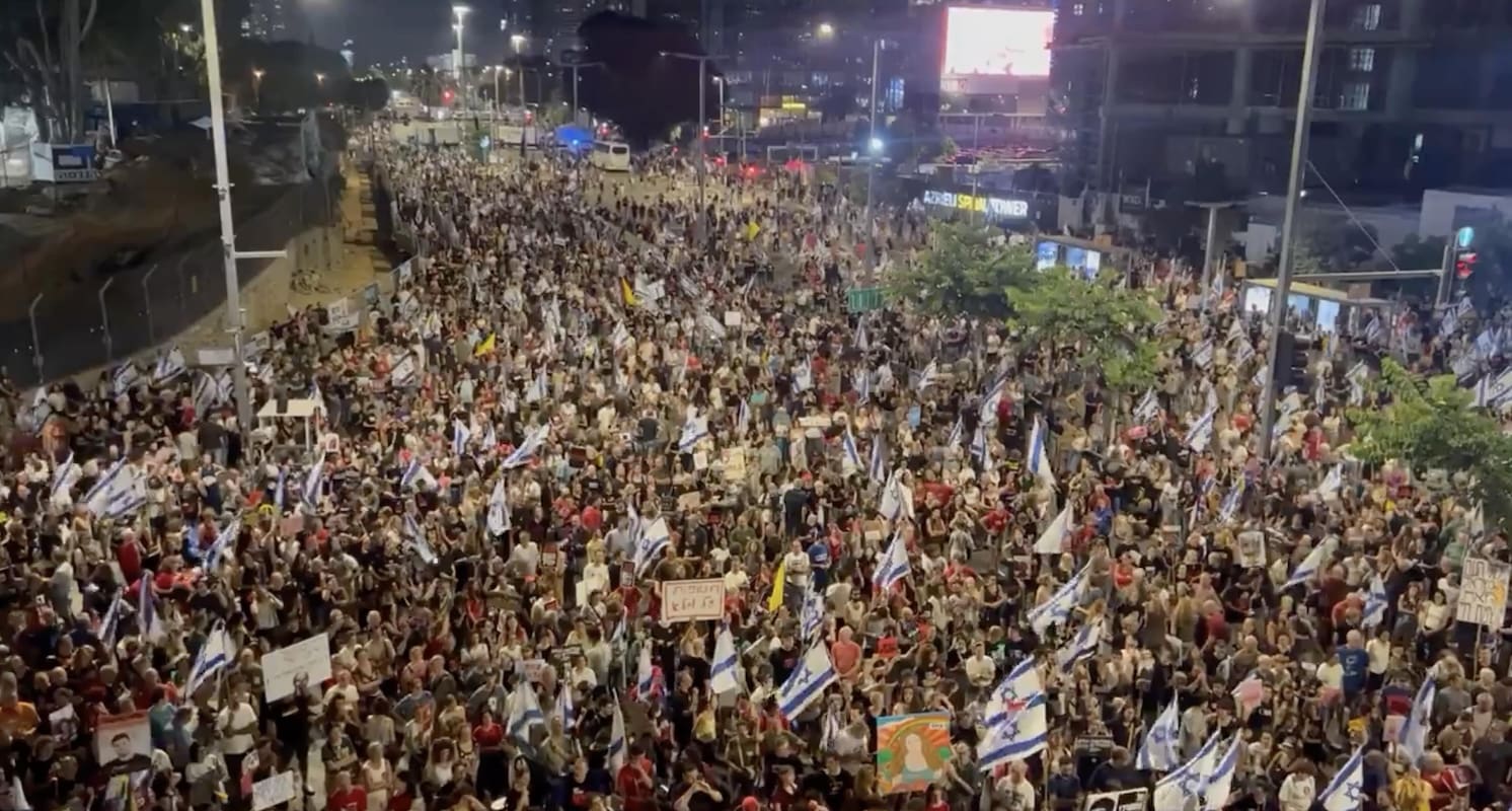 You are currently viewing Israël : Manifestations pour exiger la Démission de Netanyahou