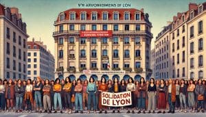 Lire la suite à propos de l’article Réquisition d&rsquo;un bâtiment à Lyon : Le Collectif Solidarité entre Femmes à la Rue craint une expulsion imminente