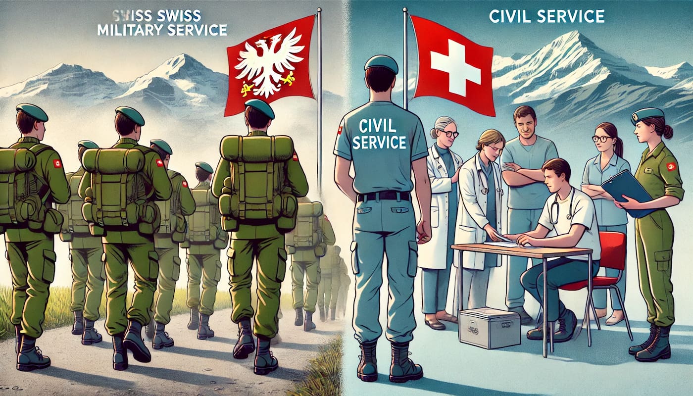 You are currently viewing Suisse : Le Conseil fédéral cherche à renflouer les rangs de l&rsquo;Armée en rendant le service civil moins attractif