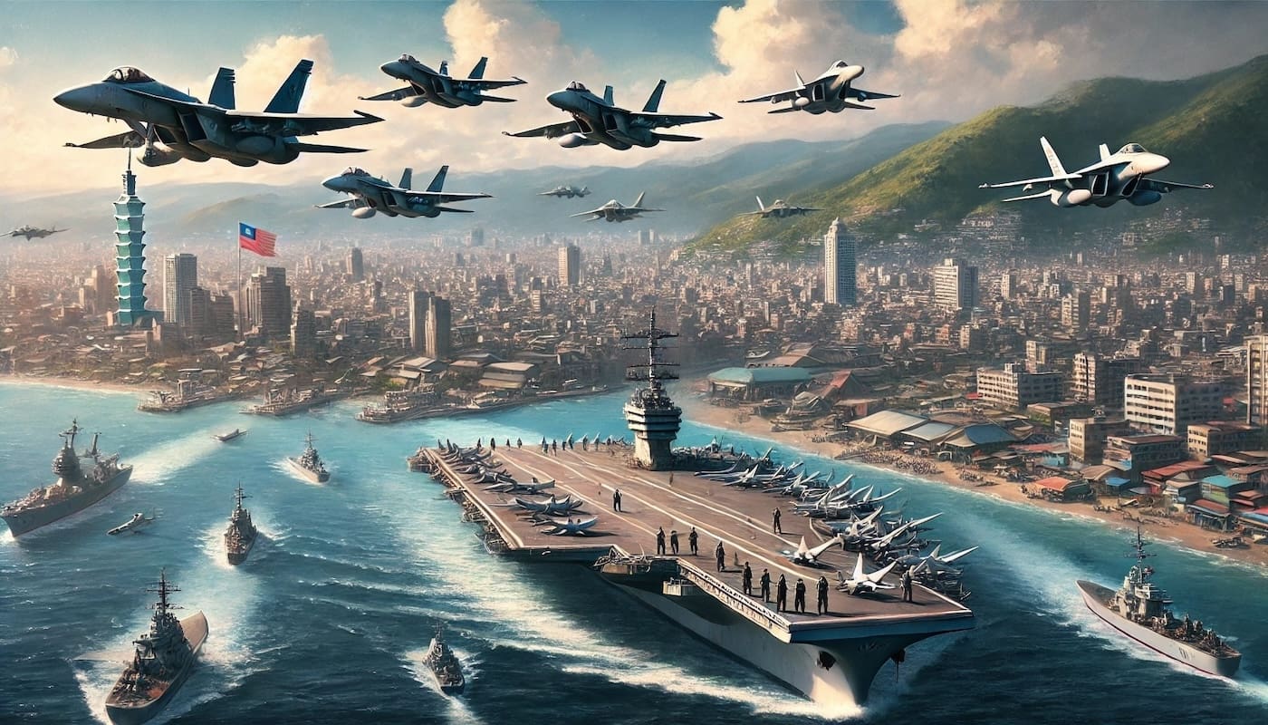 You are currently viewing Taïwan sous pression : record d&rsquo;incursions d&rsquo;avions militaires chinois 