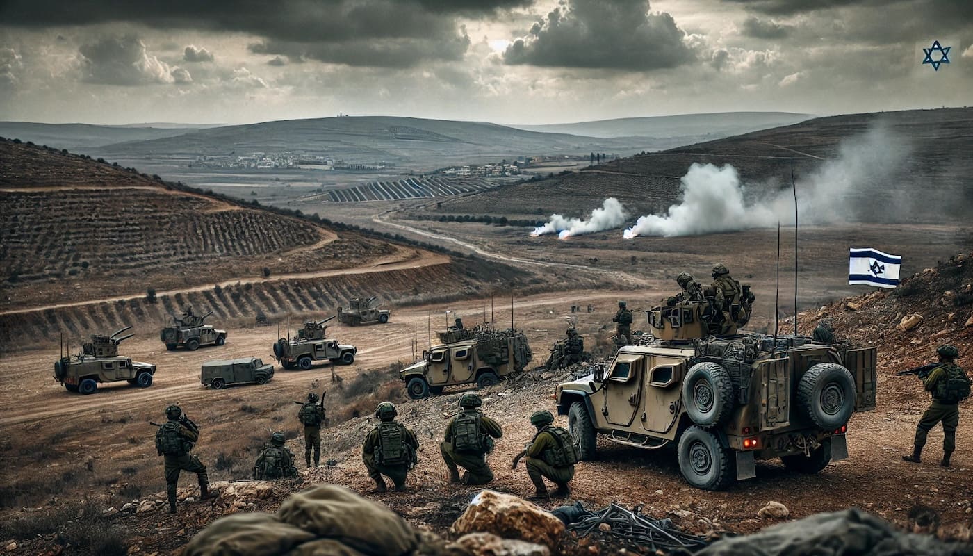 You are currently viewing Israël lance des opérations terrestres près de la frontière libanaise