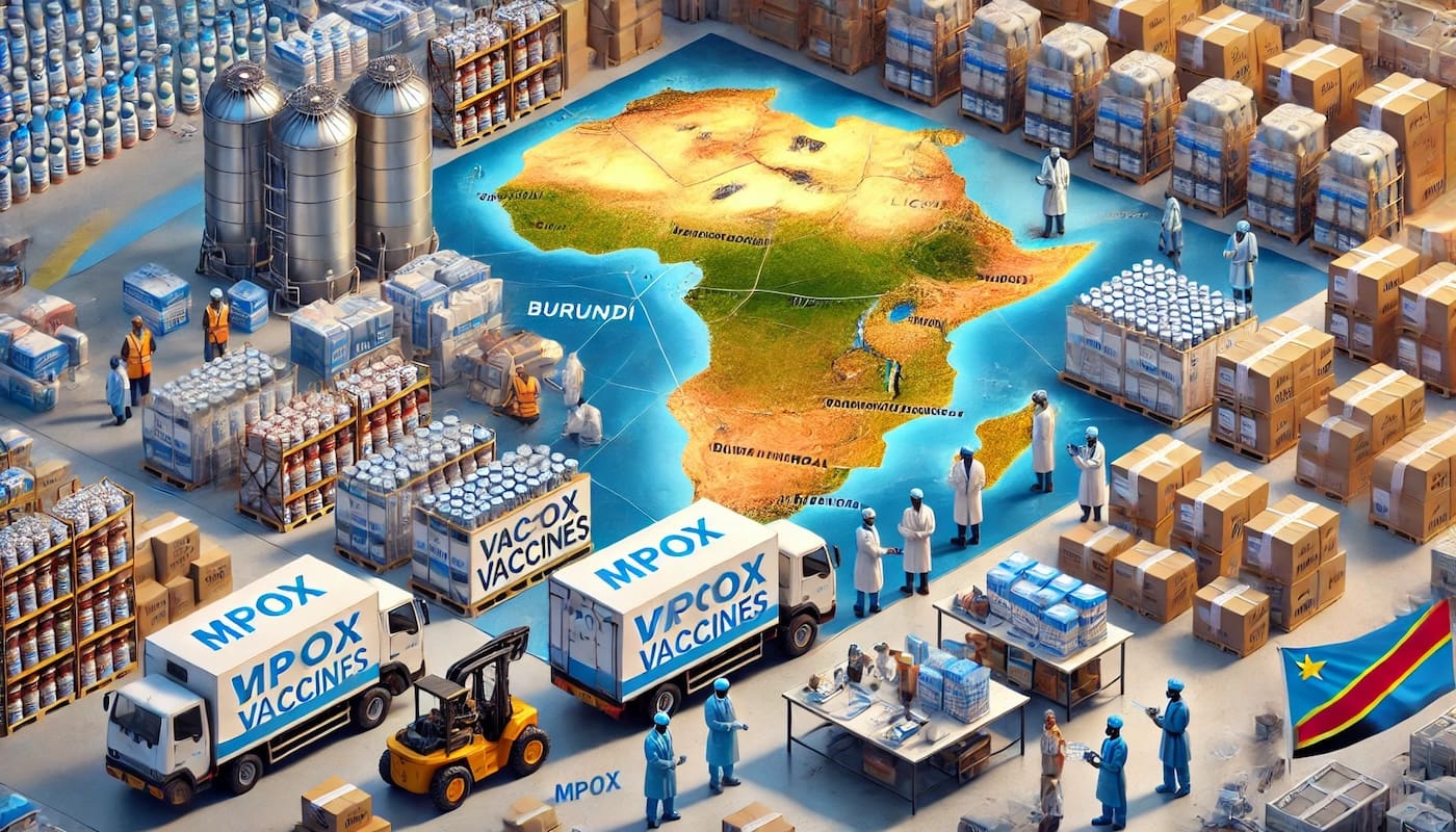 You are currently viewing Lutte contre le Mpox en RDC : Arrivée des premiers vaccins et coordination Internationale
