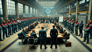 Lire la suite à propos de l’article Allemagne : Les syndicats menacent Volkswagen de passer un « hiver chaud »