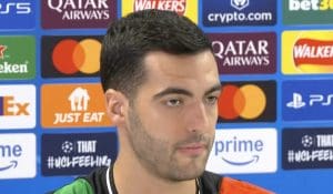 Lire la suite à propos de l’article Foot : Mikel Merino estime qu&rsquo;« Arsenal ressemble à une équipe de basket »