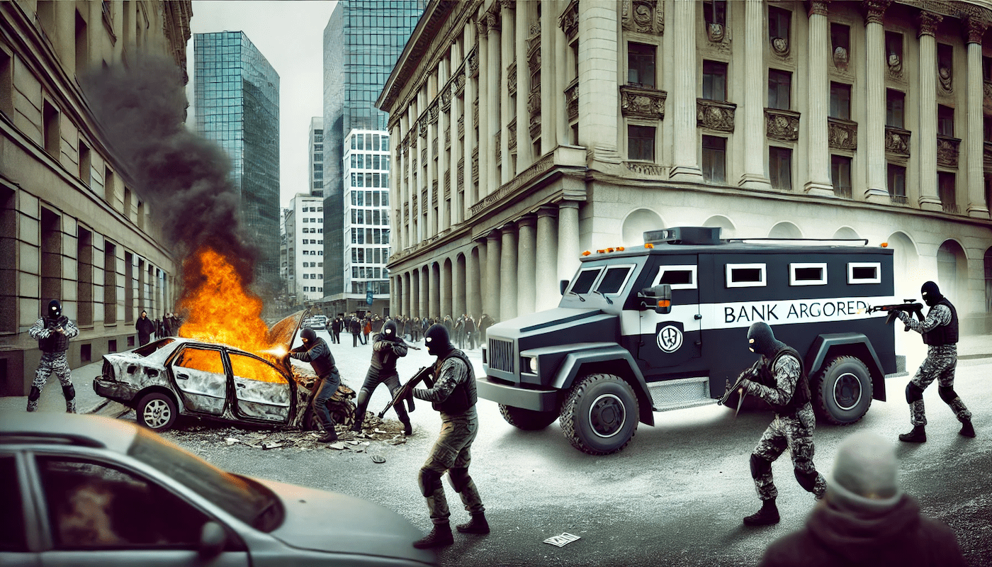 You are currently viewing Grenoble : Attaque d&rsquo;un fourgon blindé en plein jour