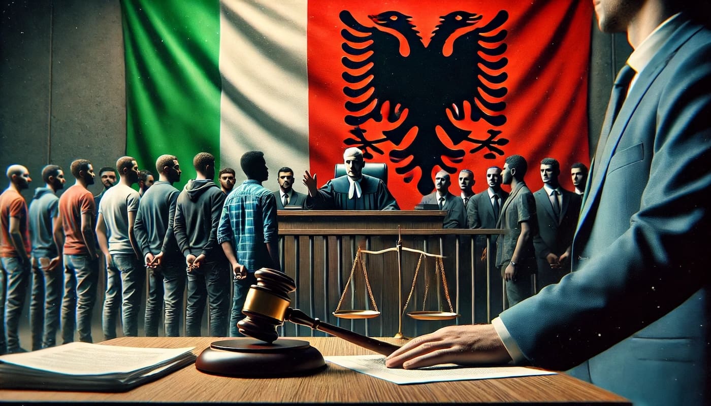 You are currently viewing Italie : Un tribunal invalide l&rsquo;accord sur la rétention des migrants envoyés en Albanie