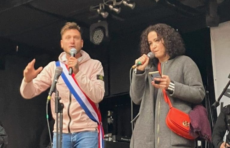 Lire la suite à propos de l’article Londres : Le député Raphaël Arnault présent à la contre-manifestation antifasciste