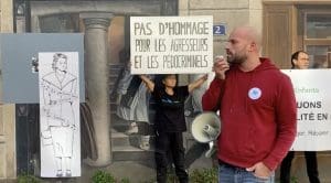 Lire la suite à propos de l’article Lyon : La fresque des Lyonnais revisitée avec le portrait de Lucie Aubrac, en lieu et place de l&rsquo;abbé Pierre