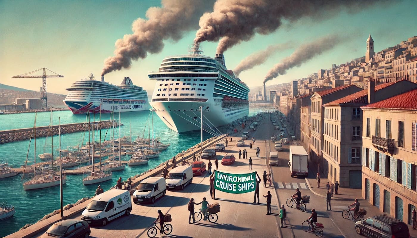 You are currently viewing Marseille : Les croisières sous le feu des critiques pour leur impact économique et environnemental