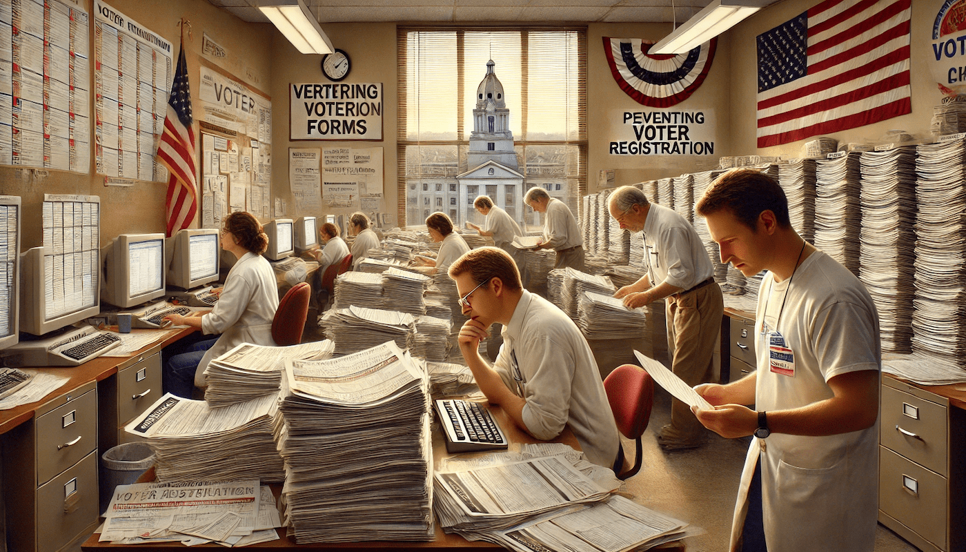 You are currently viewing Pennsylvanie : Des milliers de demandes d&rsquo;inscription suspectes identifiées à Lancaster et dans deux autres comtés