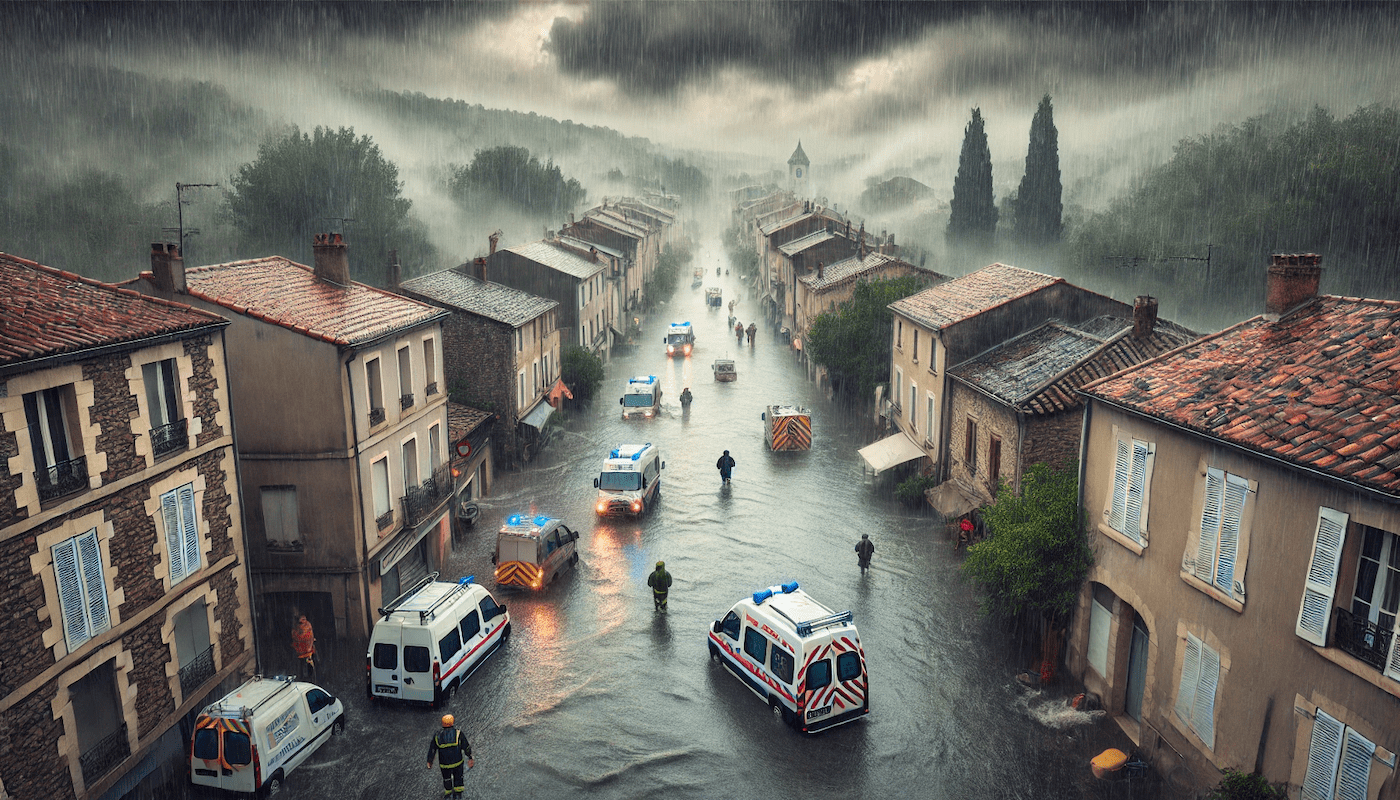 You are currently viewing Sud-Est : Cinq départements en vigilance orange face aux intempéries