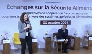 Lire la suite à propos de l’article Visite d’État au Maroc : Macron discute de sécurité alimentaire et d’Agriculture durable avec des étudiants
