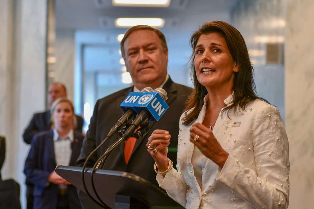 You are currently viewing États-Unis : Donald Trump écarte Mike Pompeo et Nikki Haley de son futur gouvernement