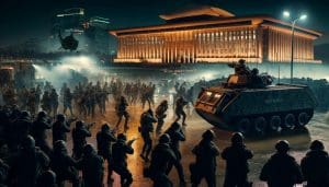 Lire la suite à propos de l’article Corée du Sud : La presse raconte une nuit de tensions extrêmes, “Digne d’une dictature”