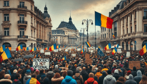 Lire la suite à propos de l’article Bucarest : Des dizaines de milliers de manifestants contre l&rsquo;annulation de l&rsquo;élection présidentielle