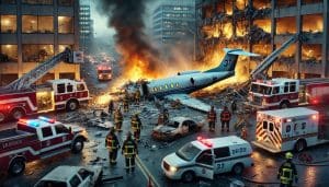 Lire la suite à propos de l’article États-Unis : Un crash d’avion médical à Philadelphie fait sept morts, deux jours après la catastrophe aérienne de Washington