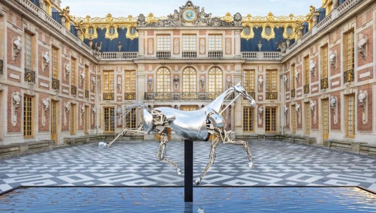 Lire la suite à propos de l’article Lyon : L&rsquo;Hôtel de ville accueille Zeus, le cheval polémique des Jeux Olympiques de Paris 2024