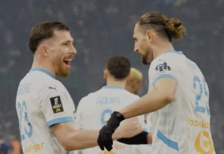 Lire la suite à propos de l’article Marseille : L&rsquo;OM s&rsquo;impose face à Lyon au terme d&rsquo;un Olympico renversant