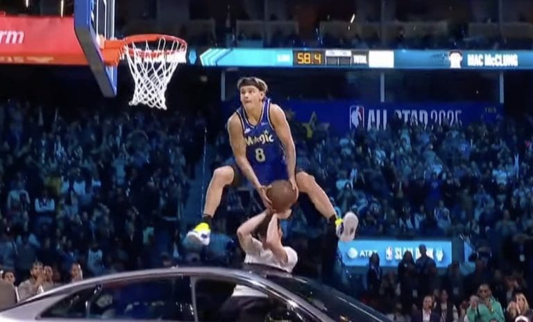 Lire la suite à propos de l’article Slam Dunk Contest 2025 : Mac McClung entre dans l’histoire avec un triplé inédit !