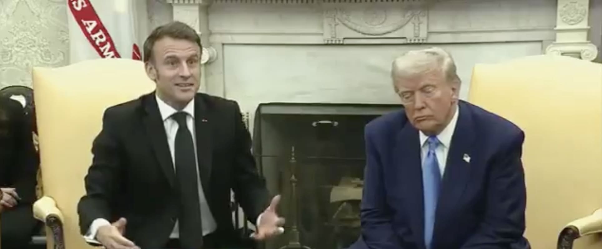 You are currently viewing Washington : Trump et Macron annoncent des avancées vers un accord de paix en Ukraine