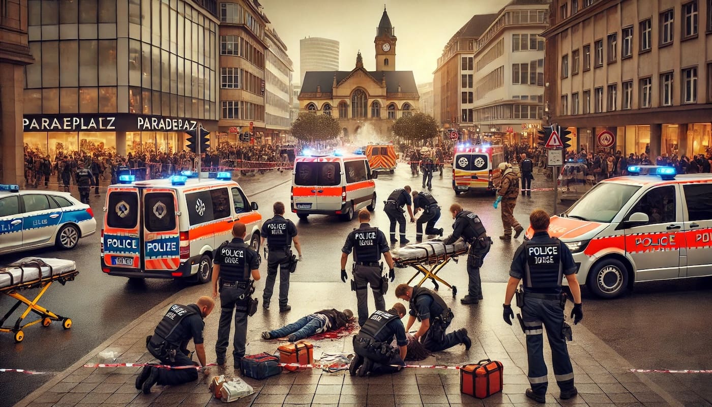 You are currently viewing Allemagne : Une voiture fonce sur des passants à Mannheim, un mort et plusieurs blessés