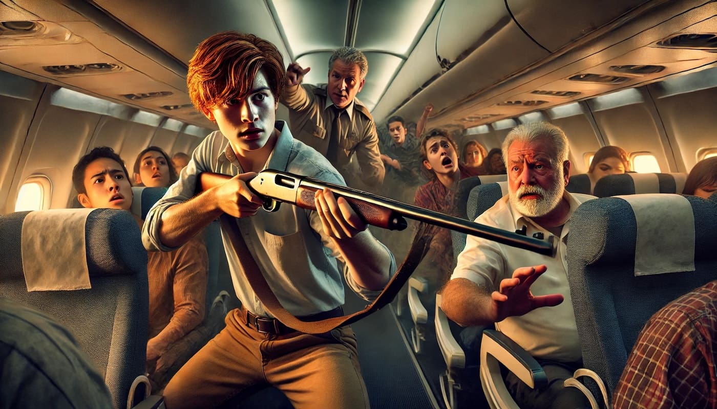 You are currently viewing Australie : Un adolescent monte à bord d&rsquo;un avion avec un fusil de chasse chargé et est maîtrisé par un ancien boxeur