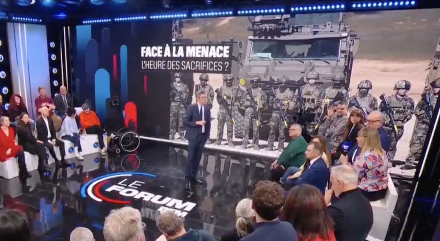 You are currently viewing BFMTV : La chaine détenue par CMA CGM demande aux Français s&rsquo;ils sont prêts à la guerre