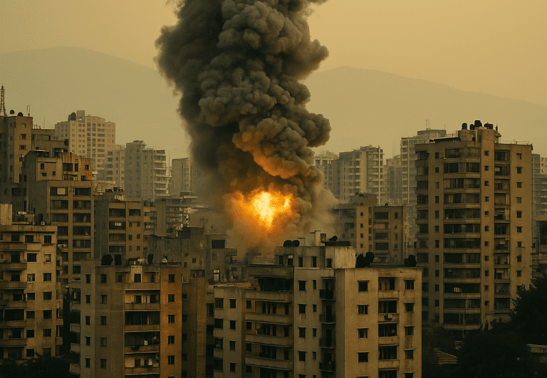 Lire la suite à propos de l’article Israël bombarde la banlieue sud de Beyrouth – Première frappe depuis la trêve au Liban