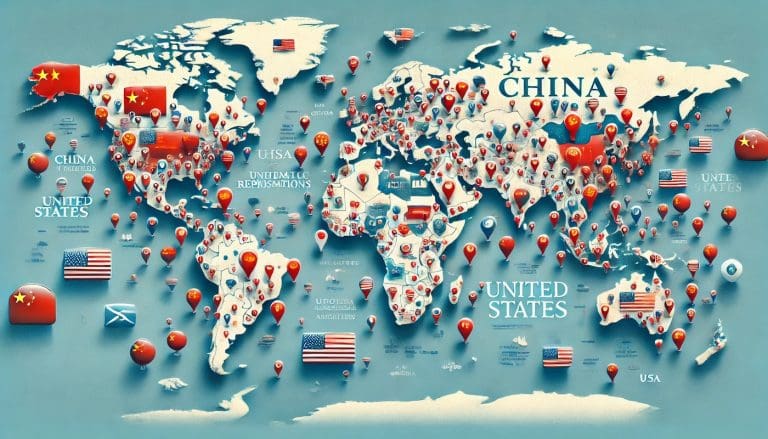 Lire la suite à propos de l’article Les représentations diplomatiques de la Chine dépassent celles des États-Unis à l&rsquo;échelle mondiale
