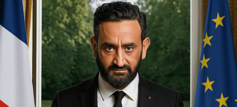 Lire la suite à propos de l’article Cyril Hanouna candidat en 2027 ? La Une choc de « Valeurs Actuelles » fait réagir l&rsquo;animateur