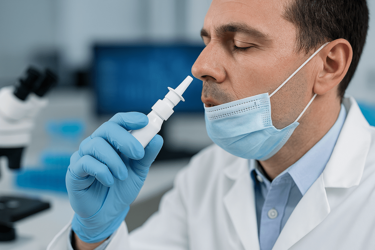 You are currently viewing Le vaccin nasal contre le Covid-19 de Lovaltech entre en phase d’essai sur l’homme