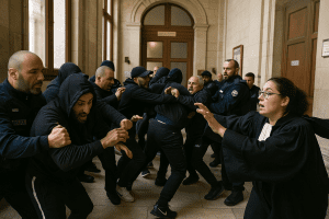 Lire la suite à propos de l’article Bordeaux : Violente rixe au tribunal lors du procès pour meurtre en bande organisée