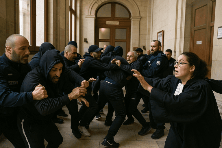 Lire la suite à propos de l’article Bordeaux : Violente rixe au tribunal lors du procès pour meurtre en bande organisée