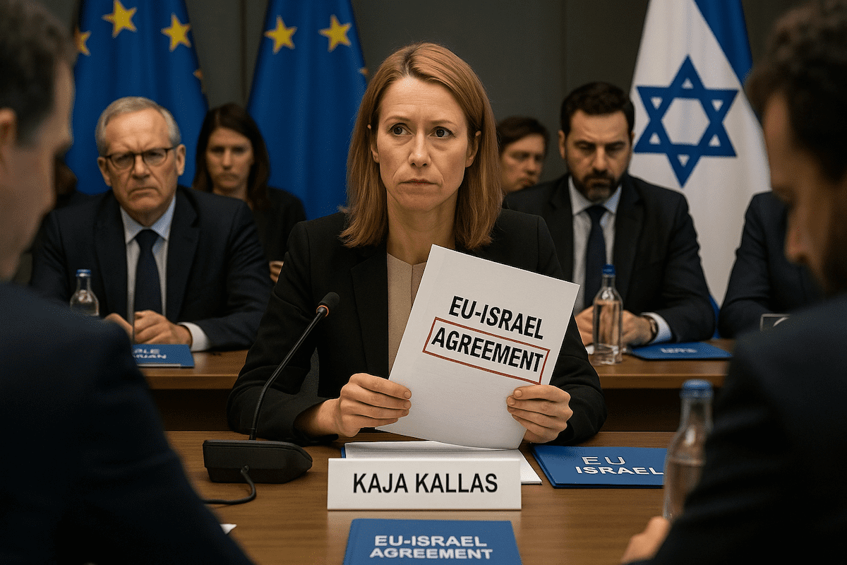 You are currently viewing Bruxelles : L’UE va réexaminer son accord d’association avec Israël, en raison du blocus de Gaza