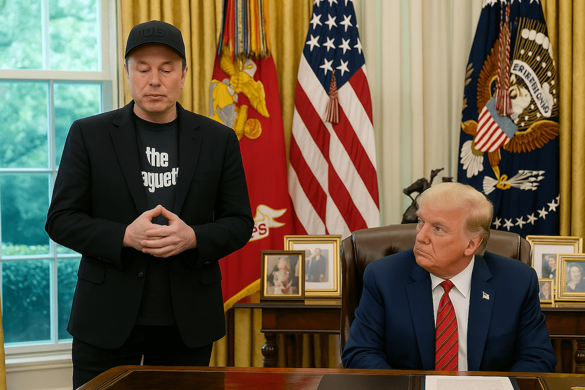 You are currently viewing États-Unis : Donald Trump encense Elon Musk pour son action à la tête du DOGE et fustige les gaspillages publics